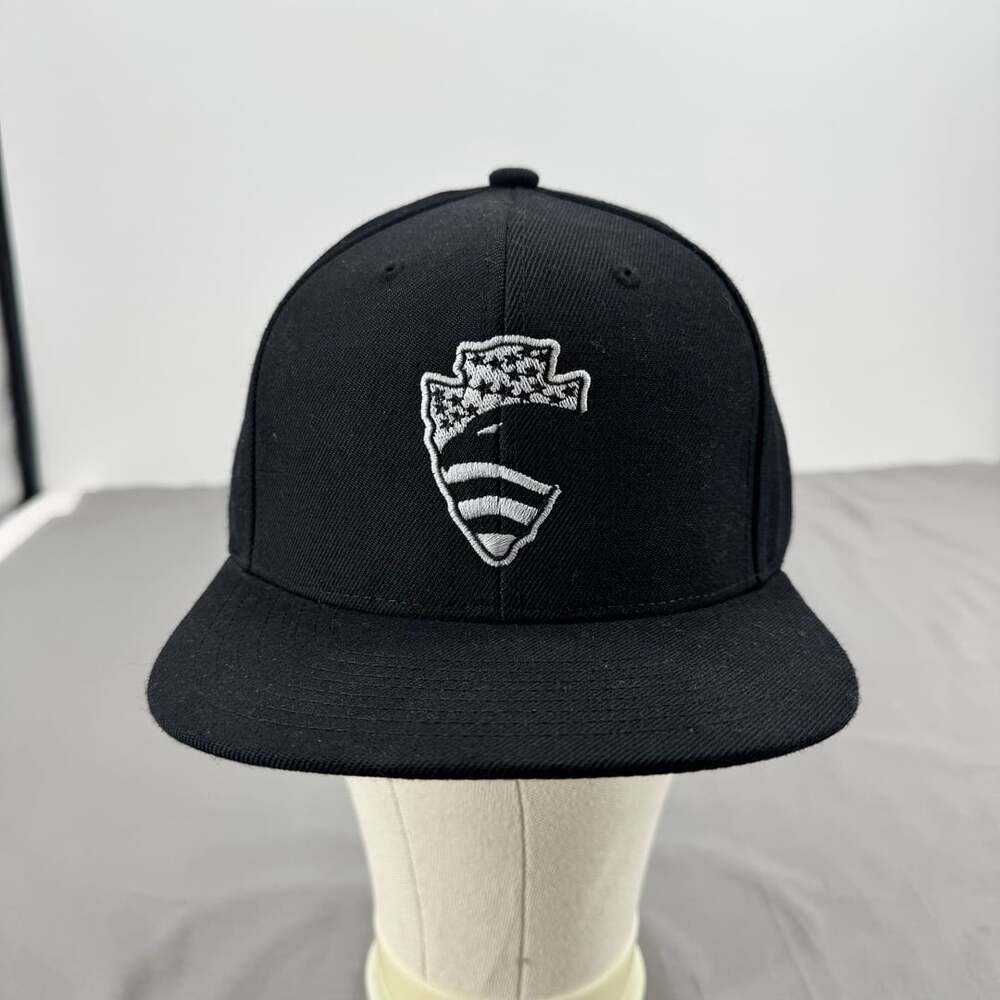 Mitchell & Ness First American Logo Snapback Hat